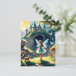 Moonlight Enchanment Het bos van de fee Briefkaart