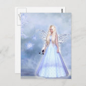 Moonlight Fairy Princess Briefkaart (Voorkant / Achterkant)