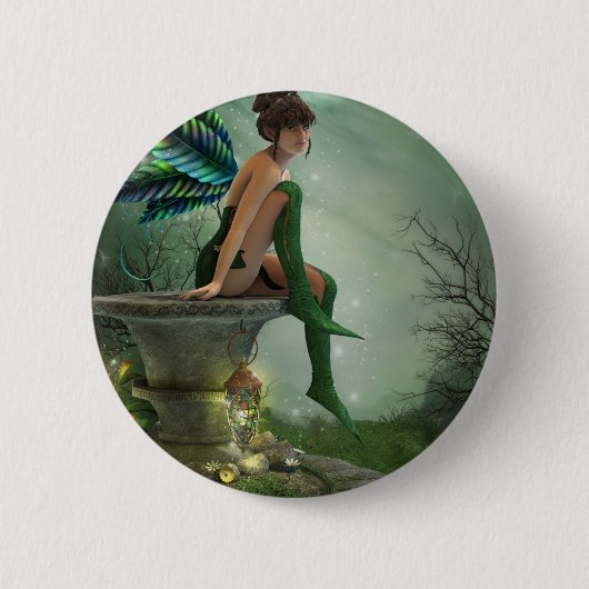 Moonlight Fairy Ronde Button 5,7 Cm (Voorkant)