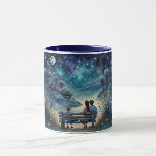 Moonlight Family Mug (Centre)