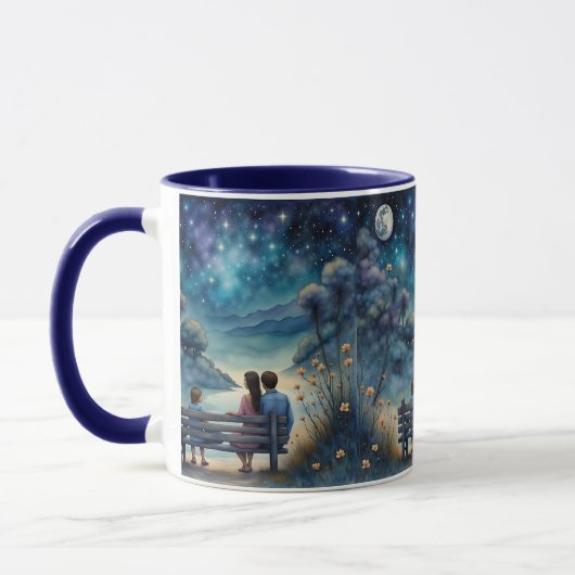 Moonlight Family Mug Mok (Links)