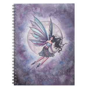 Moonlight Flight Fairy Fantasy Art Notitieboek