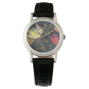 Moonlight Garden op Black Horloge