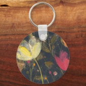 Moonlight Garden op Black Sleutelhanger (Voorkant)