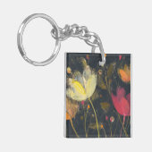 Moonlight Garden op Black Sleutelhanger (Voorkant Links)