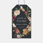 Moonlight Garden Wedding Favor Cadeaulabel (Voorkant)