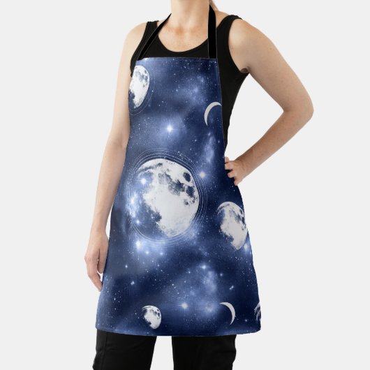 Moonlight Glow | Moon Phases in Sky Clouds Schort (Insitu)