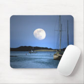 Moonlight Harbour en Sailboat Muismat (Met muis)