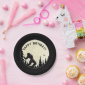 Moonlight Howl verjaardagspapier bord (Feest)
