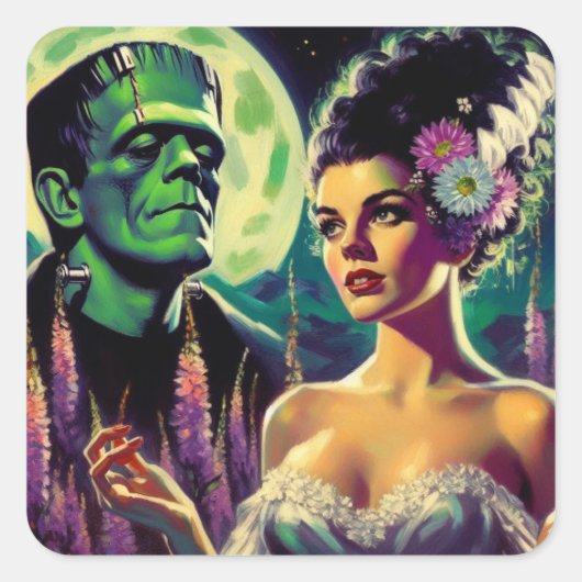 Moonlight Huwelijk stickers (Voorkant)