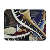 Moonlight Jazz Premium Flexi Magnet Magneet (Horizontaal)