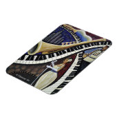 Moonlight Jazz Premium Flexi Magnet Magneet (Linkerzijde)