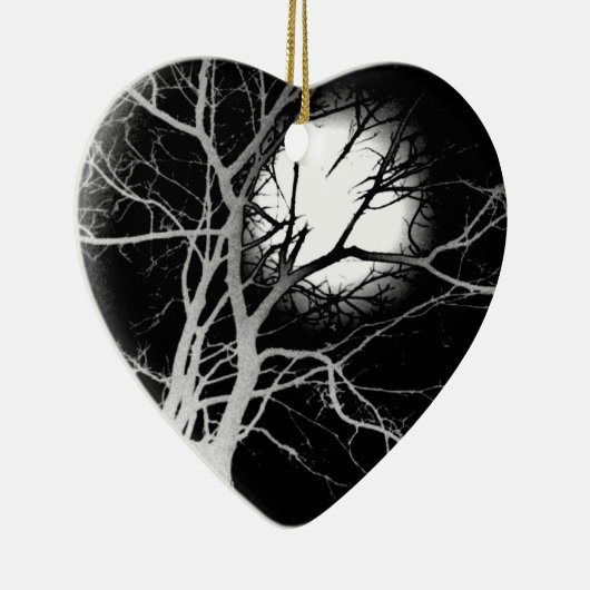 Moonlight Keramisch Ornament (Rechts)