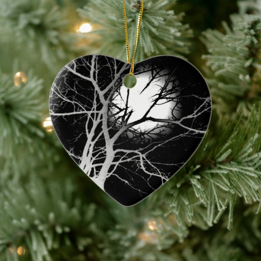 Moonlight Keramisch Ornament (Boom)