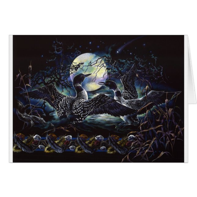 Moonlight Loon Dance (Voorkant Horizontaal)