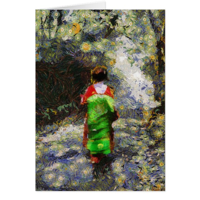 Moonlight Maiko-kaart (Voorkant)