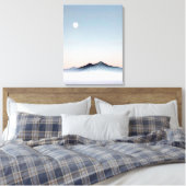 Moonlight Majesteit Canvas Afdruk (Insitu (Slaapkamer))