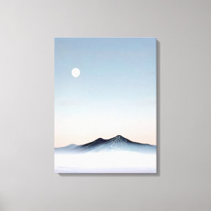 Moonlight Majesteit Canvas Afdruk