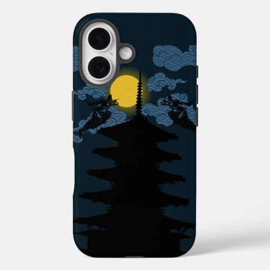 Moonlight Ninja Case-Mate iPhone Case (Achterkant)
