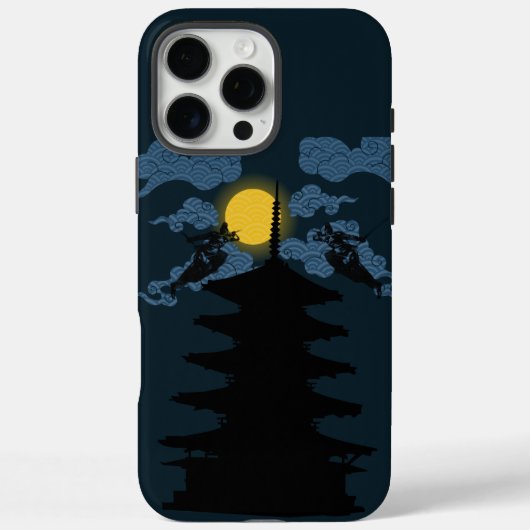Moonlight Ninja Phone case (Achterkant)