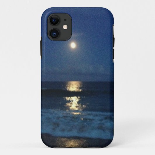 MOONLIGHT op BEACH Case-Mate iPhone Case (Achterkant)