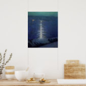 Moonlight op de rivier, 1919 poster (Keuken)