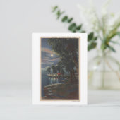 Moonlight op een Florida BeachFlorida Briefkaart (Staand voorkant)