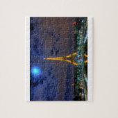 Moonlight over Eiffel Tower-puzzel Legpuzzel (Verticaal)