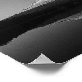 Moonlight over Mt. Hood, Oregon Poster (Hoek)