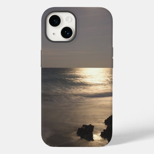 Moonlight over oceaan Case-Mate iPhone case (Achterkant)