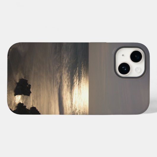 Moonlight over oceaan Case-Mate iPhone case (Achterkant (horizontaal))