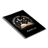 Moonlight Page Turners Lecture Journal avec nom (Côté Droit)