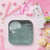 Moonlight Papieren Bordje (Feest)