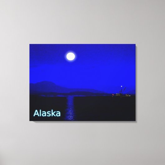 Moonlight Passage Canvas Afdruk (Voorkant)