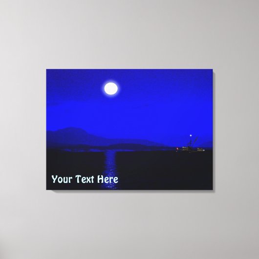 Moonlight Passage Canvas Afdruk (Voorkant)