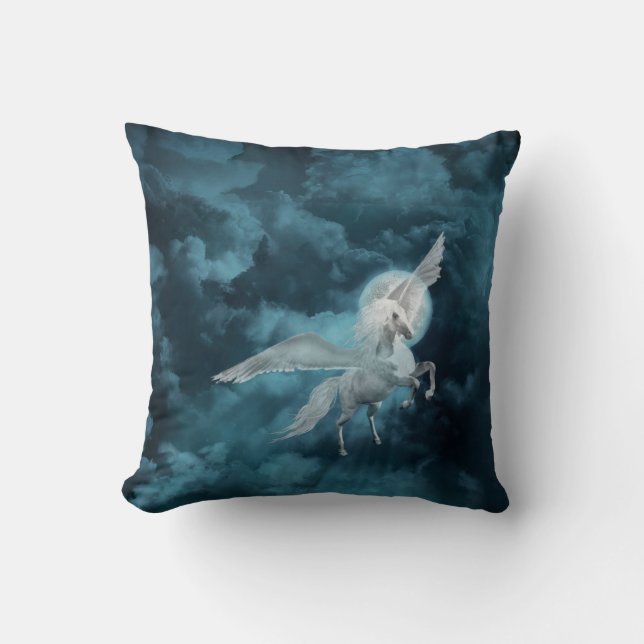 Moonlight pegasus kussen (Voorkant)