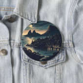 Moonlight Port Ronde Button 4,0 Cm (In situ)