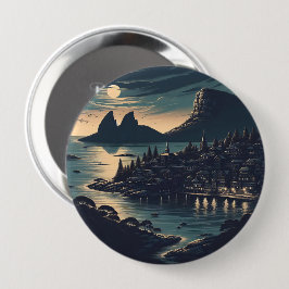 Moonlight Port Ronde Button 4,0 Cm