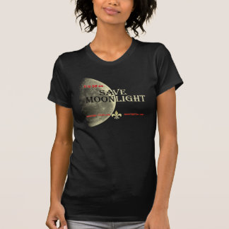 Moonlight red opslaan t-shirt