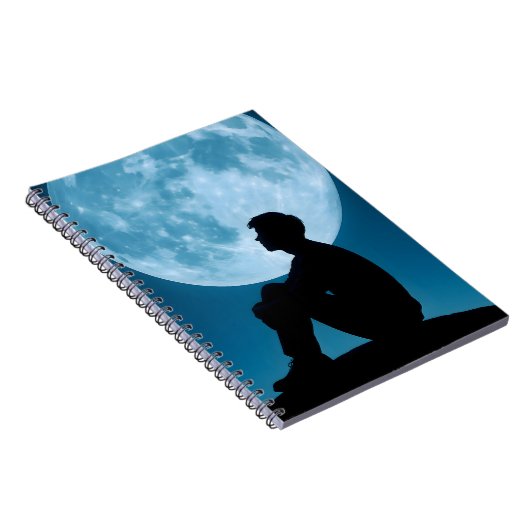 Moonlight Reflections Notebook Notitieboek (Rechterzijde)