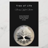 Moonlight Remembered | Boom des levens Flyer (Achterkant)