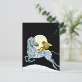 Moonlight Ride Briefkaart (Staand voorkant)