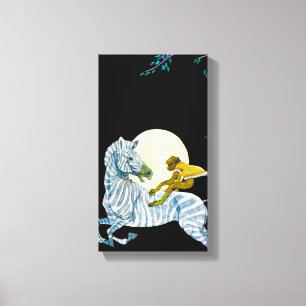 Moonlight Ride Canvas Afdruk