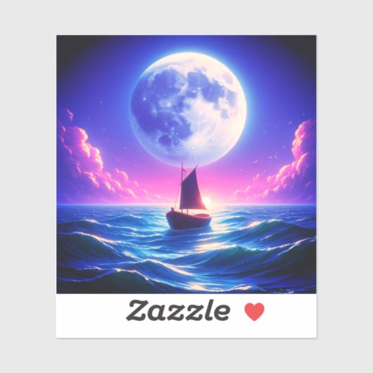 Moonlight Ride Sticker (Vel)