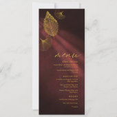 Moonlight Romance Menu Mariage Bourgogne ID881 (Devant)