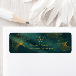 Moonlight Romance Wedding Emerald Green ID881 Etiket