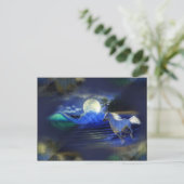 Moonlight Run Briefkaart (Staand voorkant)