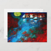 MOONLIGHT SAIL BRIEFKAART (Voorkant / Achterkant)