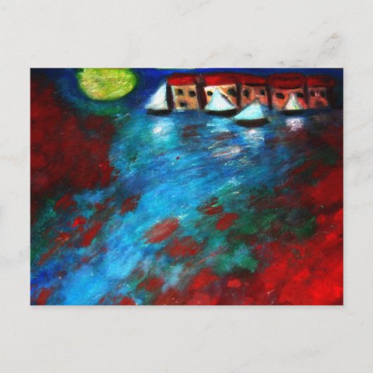 MOONLIGHT SAIL BRIEFKAART (Voorkant)