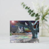 Moonlight schaduw.. briefkaart (Staand voorkant)